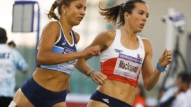 Fernanda Mackenna obtuvo medalla de plata en los 400 metros del Sudamericano Indoor