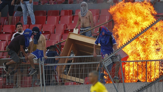 Medio brasileño hizo eco de los incidentes en el Nacional: "Fuego, conflicto y tensión"
