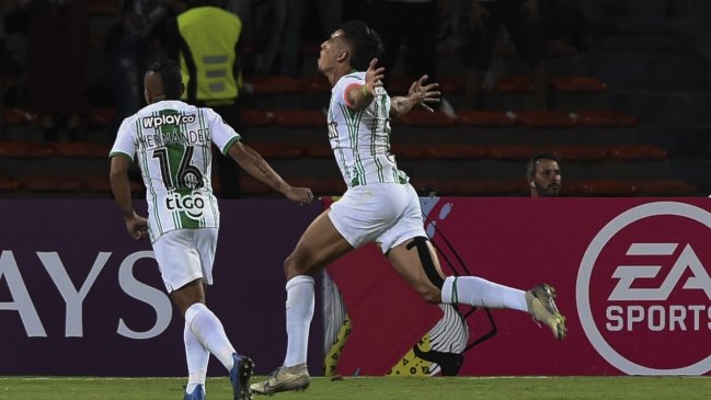 Atlético Nacional goleó a Huracán en la primera fase de la Copa Sudamericana