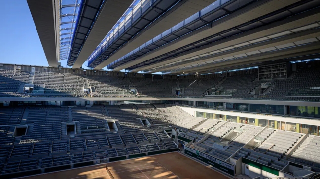 Roland Garros ya tiene techo para su cancha principal