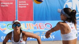 Las mejores duplas de Chile avanzaron a semifinales en el Vóleibol Playa de Coquimbo