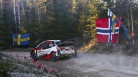Elfyn Evans tomó el liderato tras la etapa inaugural del Rally de Suecia