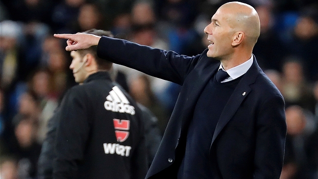 Zinedine Zidane recibió una patada en el rostro en empate de Real Madrid con Celta