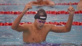 Eduardo Cisternas logró medalla de plata en los 400 metros libres del Panamericano Juvenil de Natación