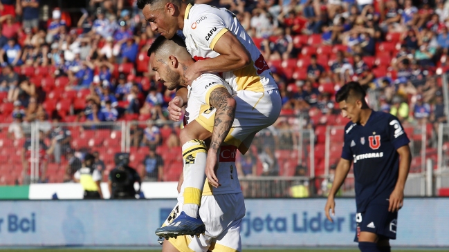 [Video] El gol de Pinilla ante la U en el Estadio Nacional