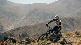 Pedro Burns y Florencia Espiñeira ganaron competencia internacional de mountain bike enduro