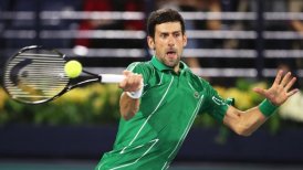 Djokovic mantuvo su ritmo imparable y avanzó a cuartos de final en Dubai