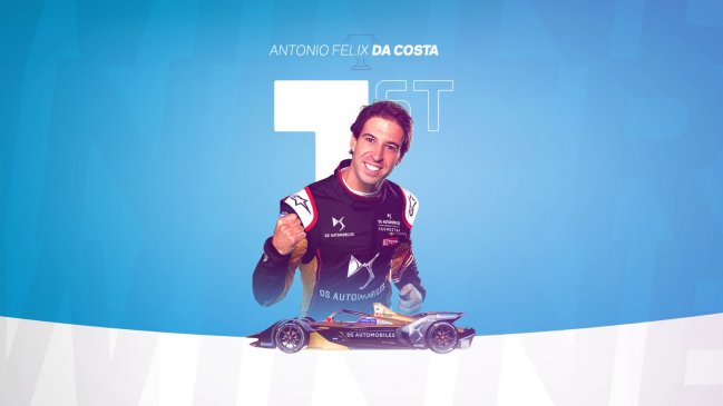 Antonio Felix da Costa ganó en Marrakech y asumió el liderato en el mundial de la Fórmula E