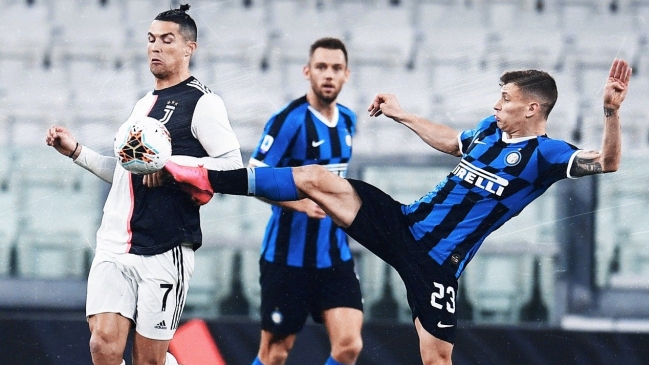 Alexis Sánchez jugó los últimos minutos en derrota de Inter ante Juventus