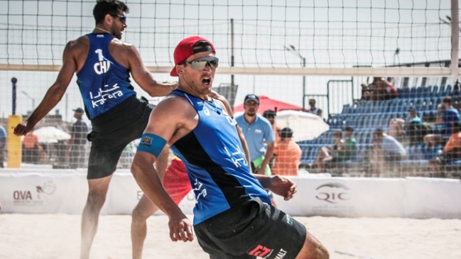 Marco y Esteban Grimalt cayeron en segunda ronda del World Tour de vóleibol playa de Doha