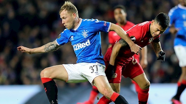 Bayer Leverkusen de Charles Aránguiz enfrenta a Rangers por la Europa League