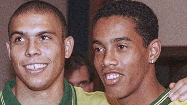 Ronaldo, Rivaldo y Roberto Carlos saludaron al recluido Ronaldinho en su cumpleaños