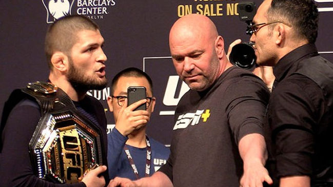 Presidente de la UFC: Quiero realizar la pelea entre Tony y Khabib para recuperar la normalidad