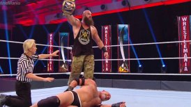 Braun Strowman tumbó a Goldberg y conquistó el título universal en la primera noche de Wrestlemania