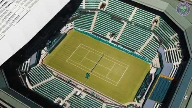 Wimbledon homenajeó a los trabajadores de la salud con la voz de Roger Federer