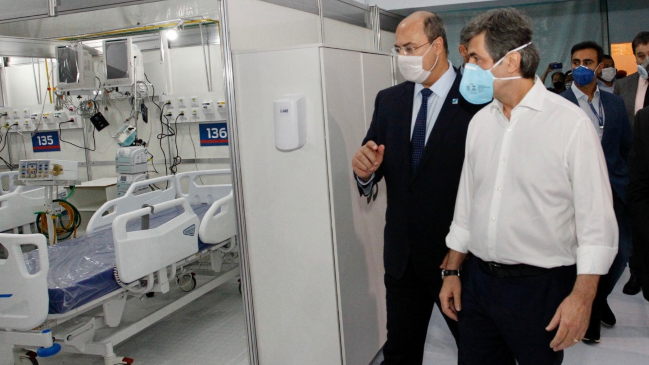 Río de Janeiro inauguró hospital de campaña en el Estadio Maracaná para combatir el coronavirus