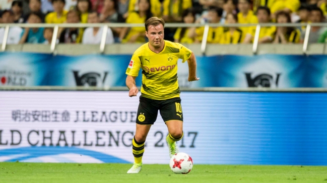 Borussia Dortmund informó que Mario Gotze partirá del equipo a final de temporada