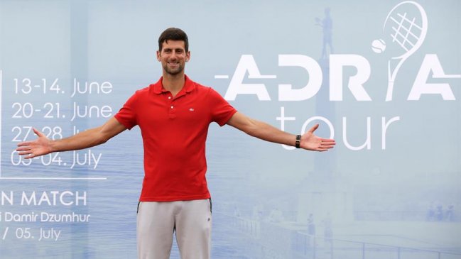 Djokovic lanzó atractivo torneo que tendrá a Thiem y Zverev