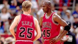 Steve Kerr desmintió dichos de Michael Jordan sobre la pelea entre ambos en The Last Dance