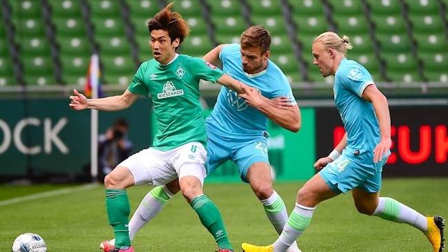 Wolfsburgo profundizó la crisis de Werder Bremen tras imponerse a domicilio en la Bundesliga