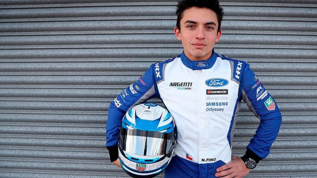 Nicolás Pino viajará a Londres para integrarse a los trabajos de su equipo de cara al inicio de la Fórmula 4 británica