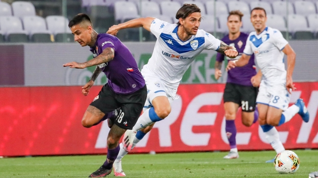 Fiorentina salvó el empate ante Brescia con Erick Pulgar en cancha