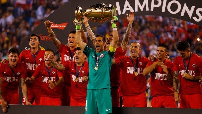Claudio Bravo recordó con Marcelo Díaz el título de la Copa América Centenario: No había mucha fe