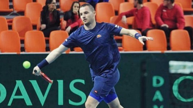 Tenista bosnio Tosmislav Brkic dio positivo por Covid-19 tras nuevo torneo en Belgrado