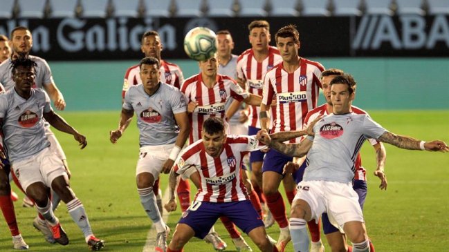 Atlético de Madrid y Celta de Vigo repartieron puntos en España