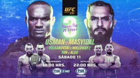 Usman y Masvidal animan este sábado el primer evento UFC en la la isla de Yas de Abu Dhabi