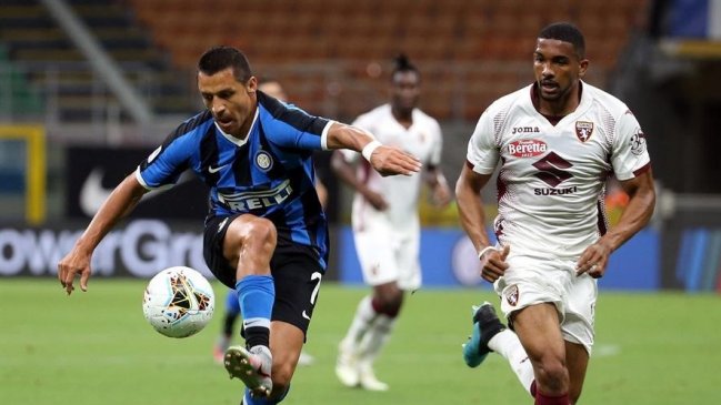 Inter de Milán enfrenta crucial duelo ante Torino con Alexis Sánchez como titular