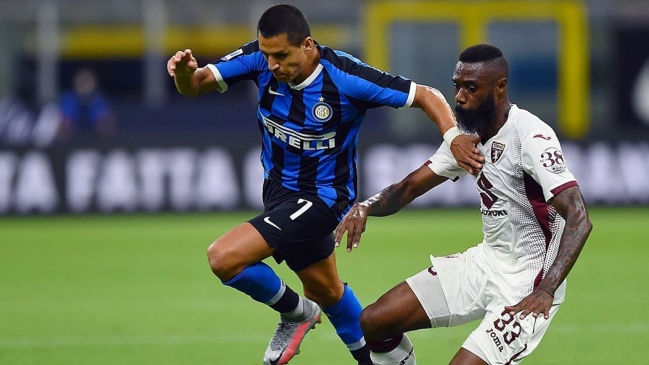 Alexis expresó su satisfacción por gran triunfo de Inter sobre Torino