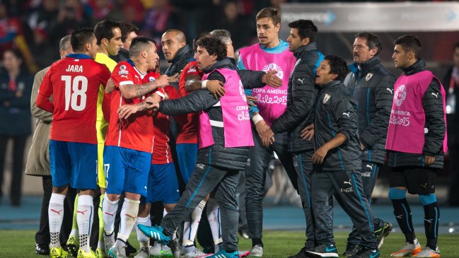 Alvaro Pereira aclaró polémica con Gonzalo Jara en la Copa América 2015: No lo fuimos a buscar al camarín