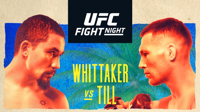 Este sábado Robert Whittaker y Darren Till animarán electrizante UFC Fight Island 3
