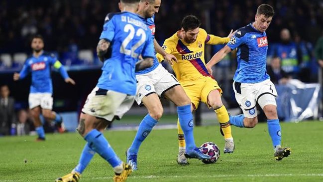 UEFA sostiene en el Camp Nou duelo de Barcelona y Napoli, pese a dudas por el Covid-19