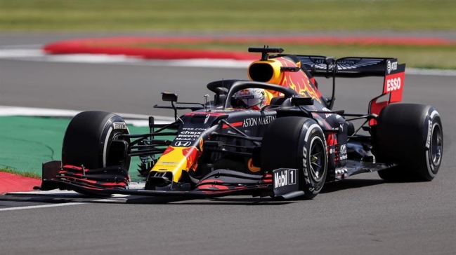Max Verstappen fue el más rápido en la primera tanda de entrenamientos en Silverstone