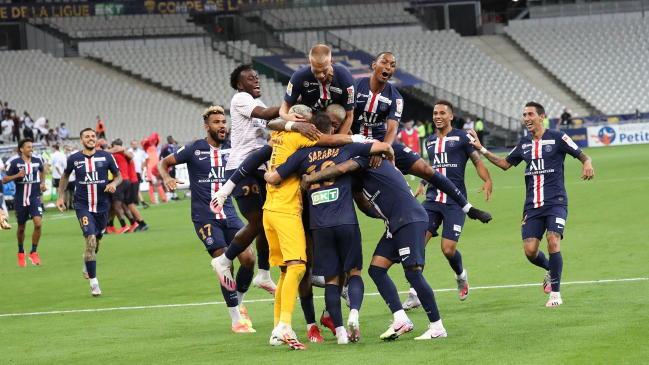 PSG se proclamó campeón de la Copa de la Liga de Francia ante Olympique de Lyon