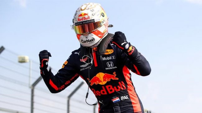 Max Verstappen dio la sorpresa y ganó el Gran Premio del 70 Aniversario en la Fórmula 1