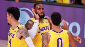 LeBron James y Anthony Davis brillaron en victoria de Los Lakers ante Denver Nuggets