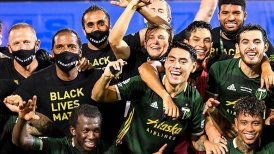 Felipe Mora hace historia al coronarse campeón con Portland Timbers en la MLS is Back