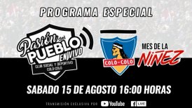 [Streaming] Club Social y Deportivo Colo Colo celebra el Día de la Niñez