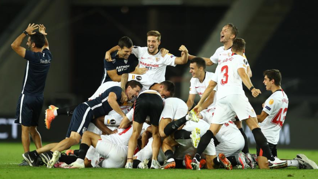Sevilla logró vibrante remontada contra Inter de Alexis y gritó campeón en la Europa League