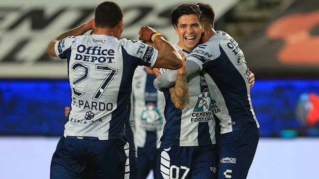 Víctor Dávila y Nicolás Díaz anotaron en agónica victoria de Pachuca sobre Mazatlán FC