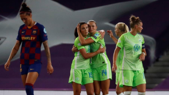 Wolfsburgo eliminó a Barcelona y avanzó a la gran final de la Champions League femenina
