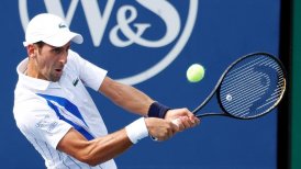 Novak Djokovic avanzó con paso firme a cuartos de final en el Masters de Cincinnati