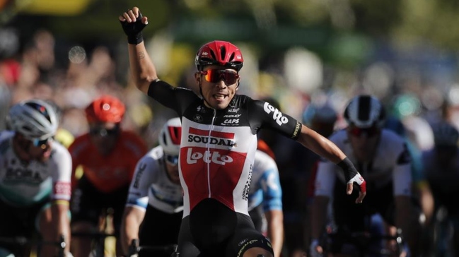 Cadel Ewan se impuso en la tercera etapa del Tour y Alaphilippe sigue líder