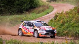 Emilio Fernández debió retirarse por problemas mecánicos en el primer día en el Rally de Estonia