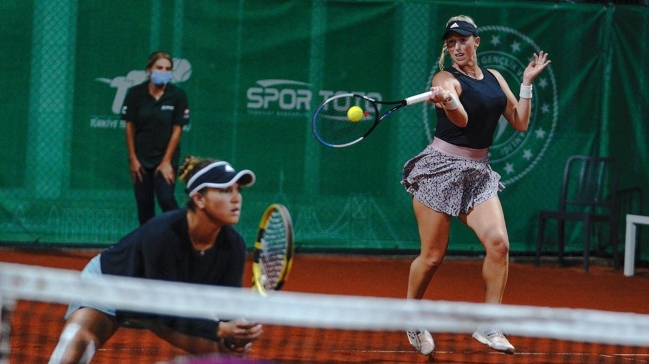 Alexa Guarachi perdió en la primera ronda del dobles de Roma
