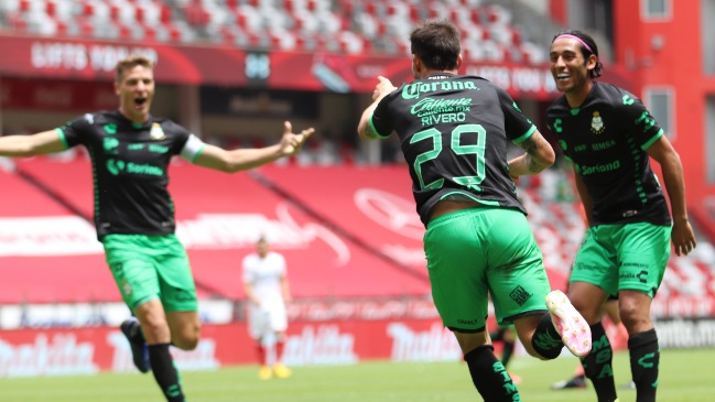 Santos Laguna de Diego Valdés se impuso a Toluca con gol del ex Colo Colo Octavio Rivero