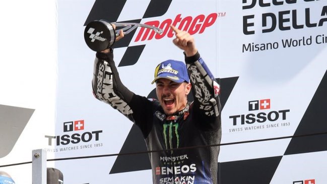 Maverick Viñales ganó el Gran Premio de la Emilia Romagna en el MotoGP